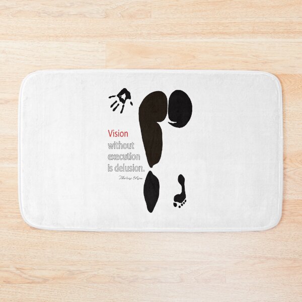 Item preview, Vision without execution is delusion. designed and sold by Beerokrata.