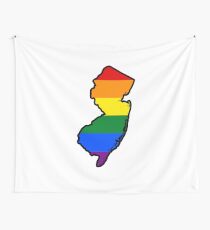 New Jersey Pride Wall Tapestry