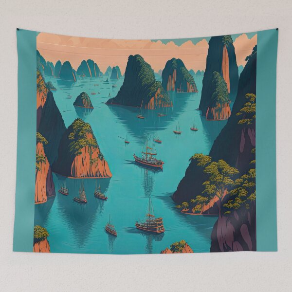 Item preview, Ha Long Bay designed and sold by fleurdesignart.