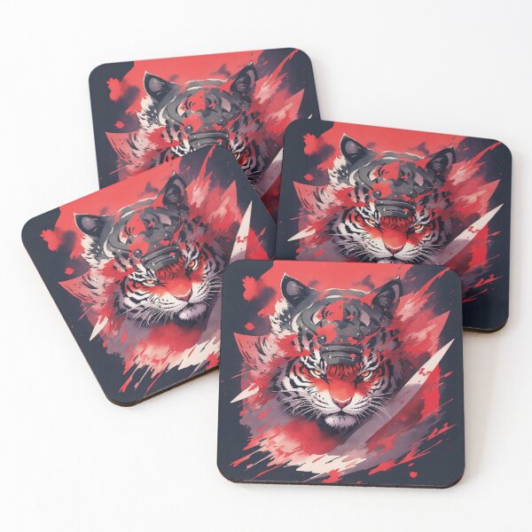 Item preview, tiger ninja warrior designed and sold by shokA Design.