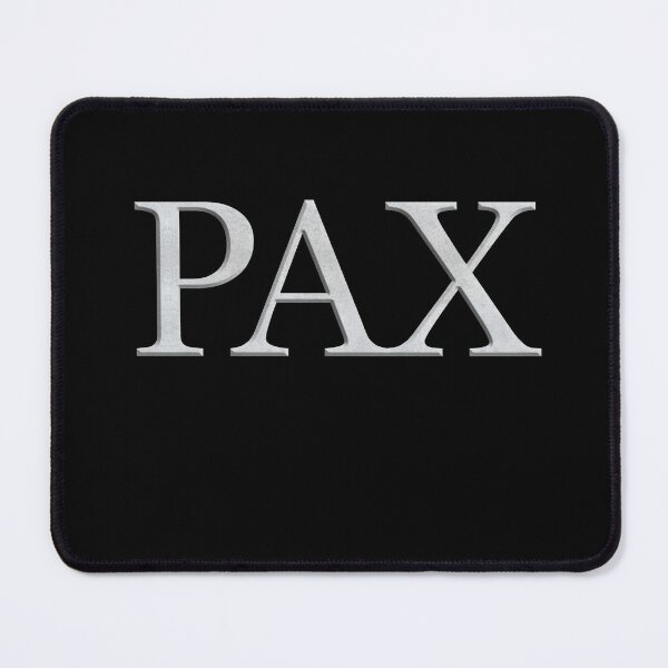 Item preview, PAX (White Marble Text) designed and sold by Swabcraft.