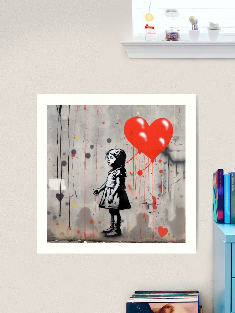 バンクシー Banksy Love Hurts エスタンプ リトグラフ バンクシー Banksy Love Hurts エスタンプリトグラフ