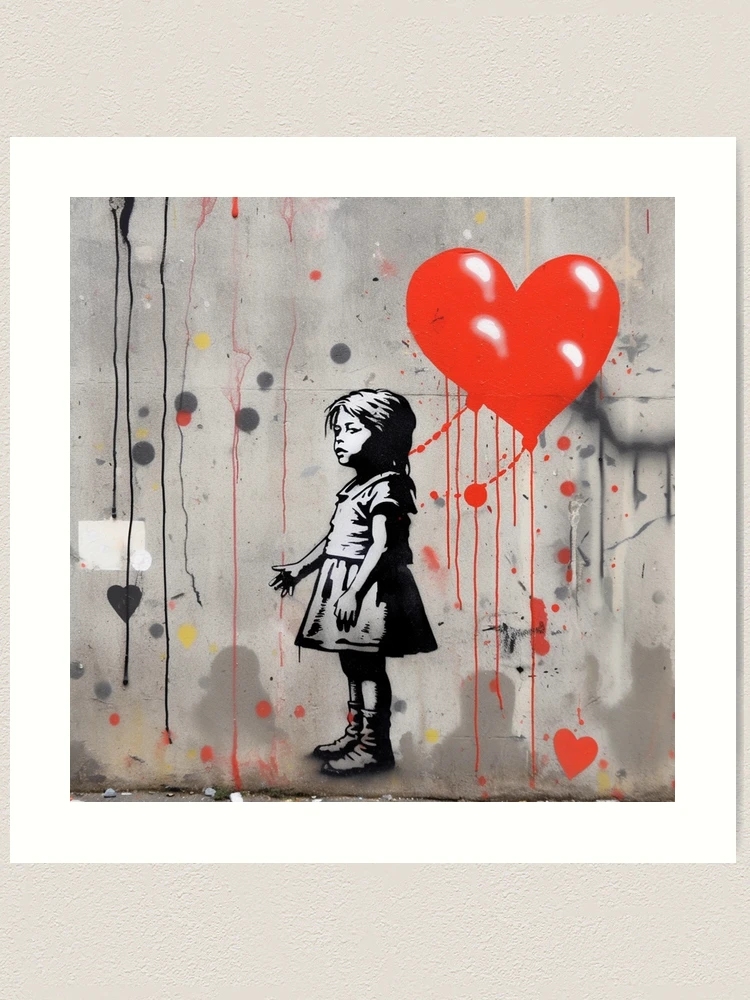 バンクシー Banksy Love Hurts エスタンプ リトグラフ Banksy, Love Hurts (Signed), 2012 | Guy Hepner