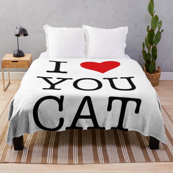 Item preview, I Love You Cat - I Heart You Cat designed and sold by AleksanderLamek.