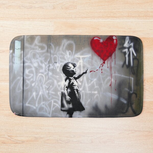 Aperçu de l'œuvre fille amoureuse de la rue Bansky créée et vendue par Russellcurtis.