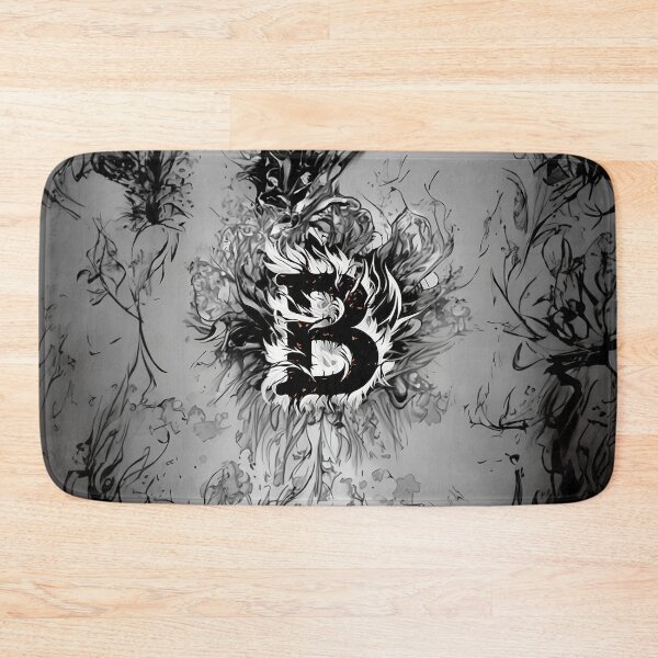 Item preview, Letter B on black and white fire designed and sold by ETMIStore.
