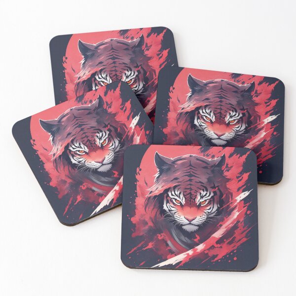 Item preview, tiger ninja warrior designed and sold by shokA Design.