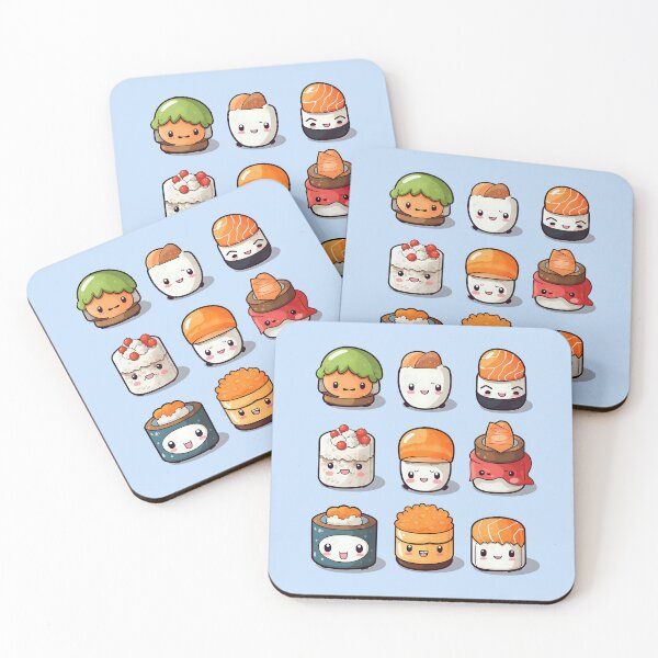 Item preview, Cute sushi designed and sold by DerSenat.