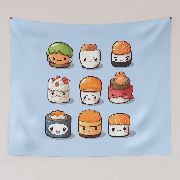 Item preview, Cute sushi designed and sold by DerSenat.