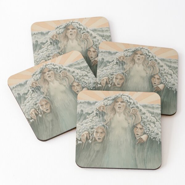 Item preview, Carlos Schwabe, La Vague designed and sold by NouveauEra.