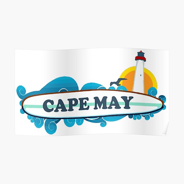 "Cape May New Jersey." Poster by ishore1 Redbubble