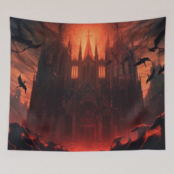 Item preview, Diablo Tristram Cathedral designed and sold by Nightarcade.