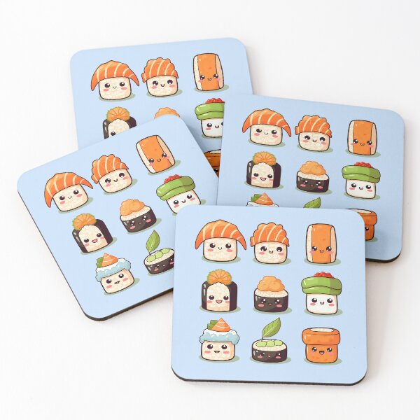 Item preview, Cute sushi designed and sold by DerSenat.
