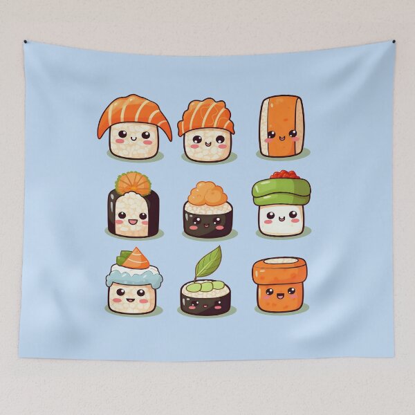 Item preview, Cute sushi designed and sold by DerSenat.