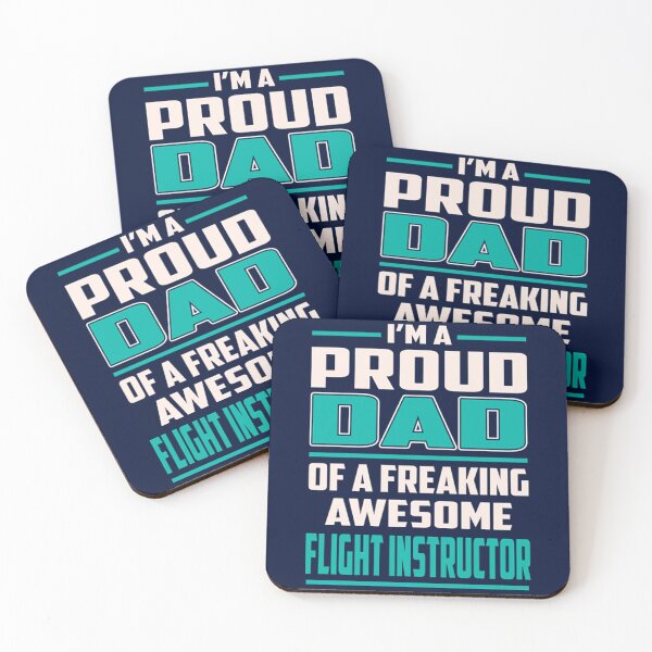 Item preview, Proud DAD Flight Instructor designed and sold by bruinard44.