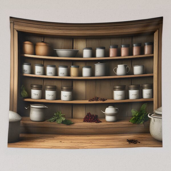 Item preview, Vintage Kitchen Shelf 04 designed and sold by tpixx.