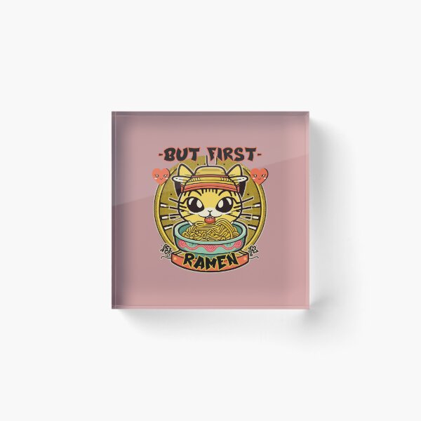 Item preview, But First Ramen designed and sold by RockBeeDesigns.