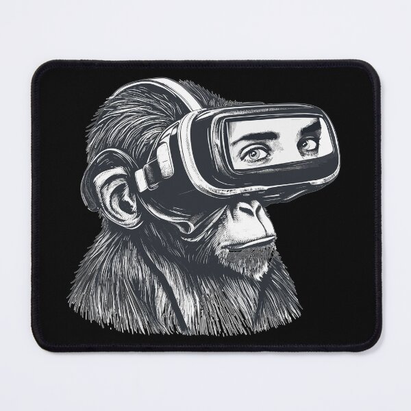 Item preview, Virtual Primate: Monkey in AR/VR Wonderland designed and sold by ciaobebo.