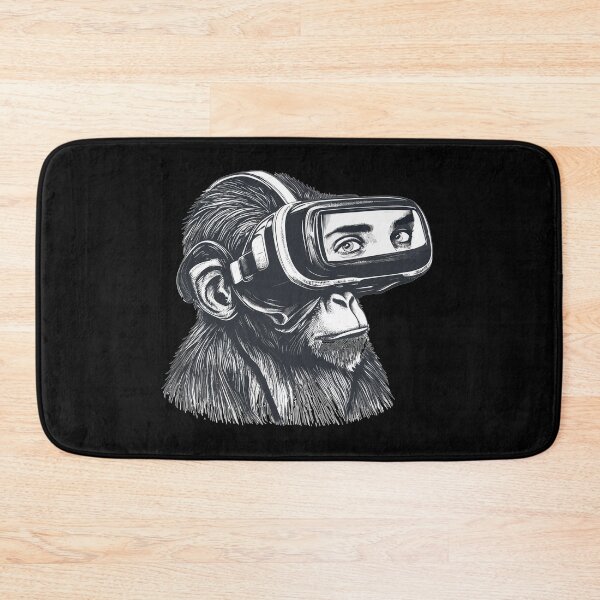 Item preview, Virtual Primate: Monkey in AR/VR Wonderland designed and sold by ciaobebo.