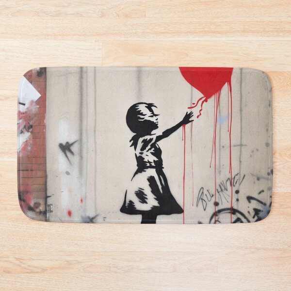 Item preview, bansky street little girl  designed and sold by Russellcurtis.
