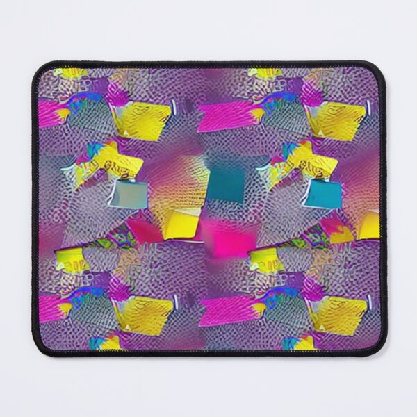 Item preview, Abstract Paint Splotches Pink Blue Yellow designed and sold by calibrit.