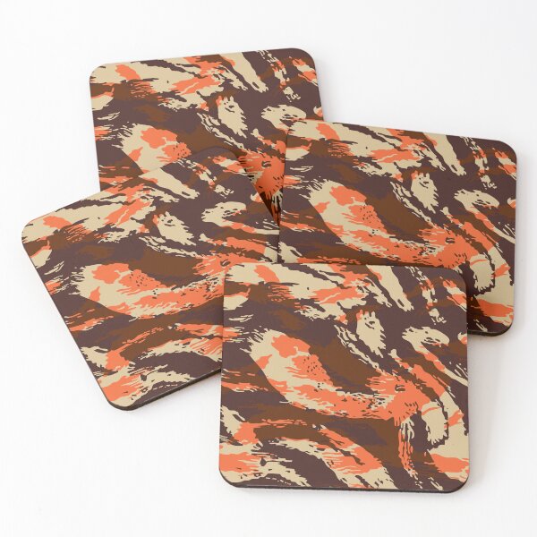 Item preview, Orange Brown Camouflage Pattern designed and sold by camostore23.