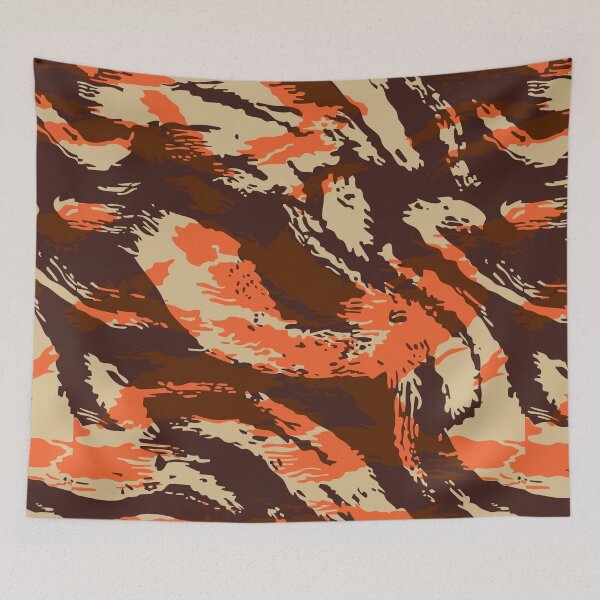 Item preview, Orange Brown Camouflage Pattern designed and sold by camostore23.