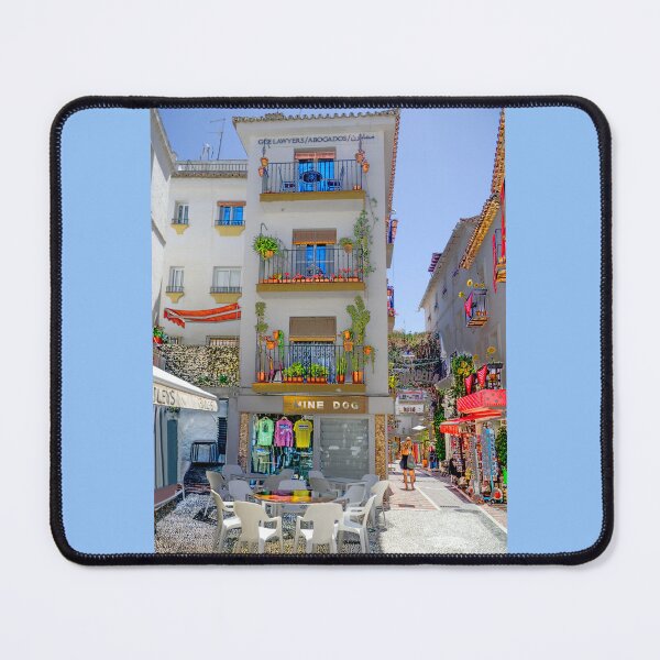 Item preview, Marbella Old Town In Watercolour designed and sold by Alisonchambers2.