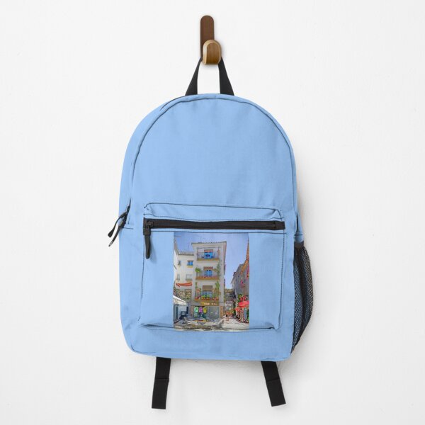 Item preview, Marbella Old Town In Watercolour designed and sold by Alisonchambers2.