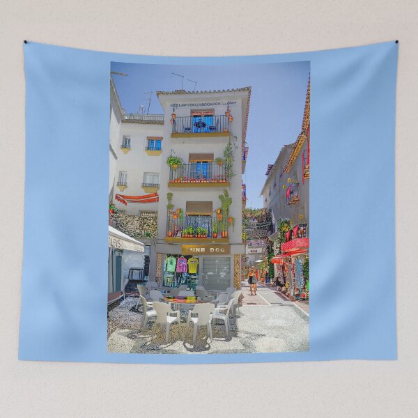 Item preview, Marbella Old Town In Watercolour  designed and sold by Alisonchambers2.