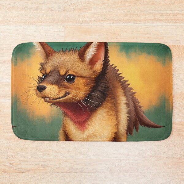 Item preview, A cute baby Chupacabra illustration cryptid poster designed and sold by Vintage Designs +.