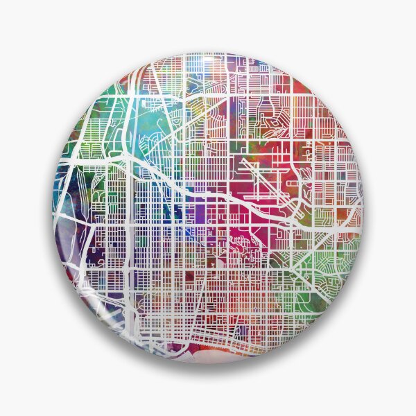 Artikelvorschau, Long Beach California City Street Map entworfen und verkauft von ArtPrints.