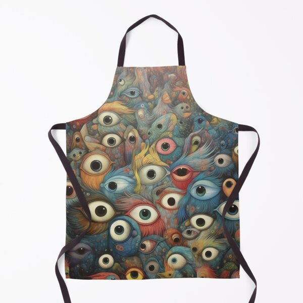 Item preview, Vibrant Colorful Eyes Pattern - Eye-catching Design designed and sold by BubbleSpy.