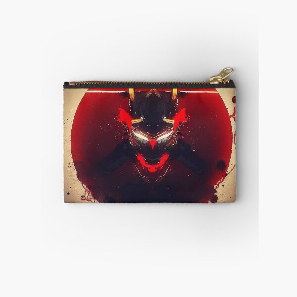Item preview, Cyber samurai demon mask retro designed and sold by TomFrontierArt.
