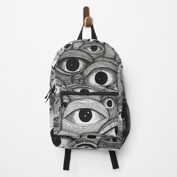 Item preview, Mesmerizing Black and White Eyes Pattern Abstract Art Design designed and sold by BubbleSpy.
