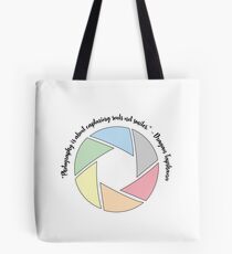 Photography Captures Souls Tote Bag