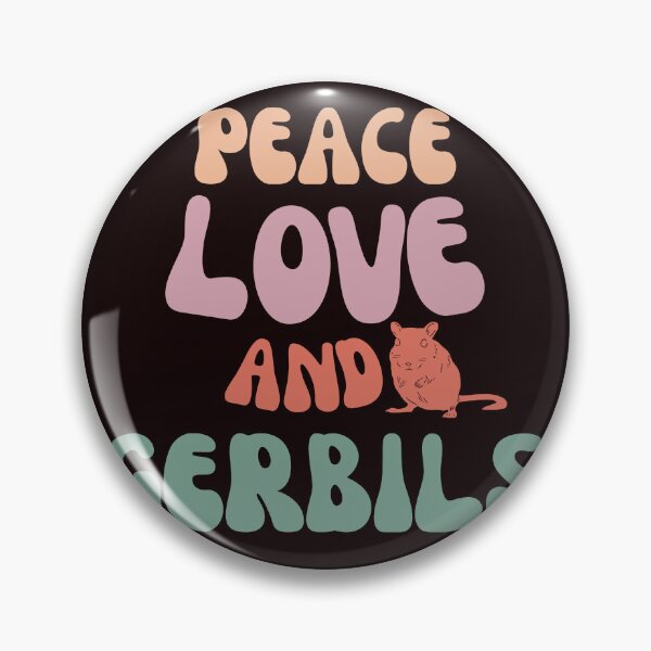 Item preview, Peace, Love, and Gerbils T-shirt designed and sold by clbtee.