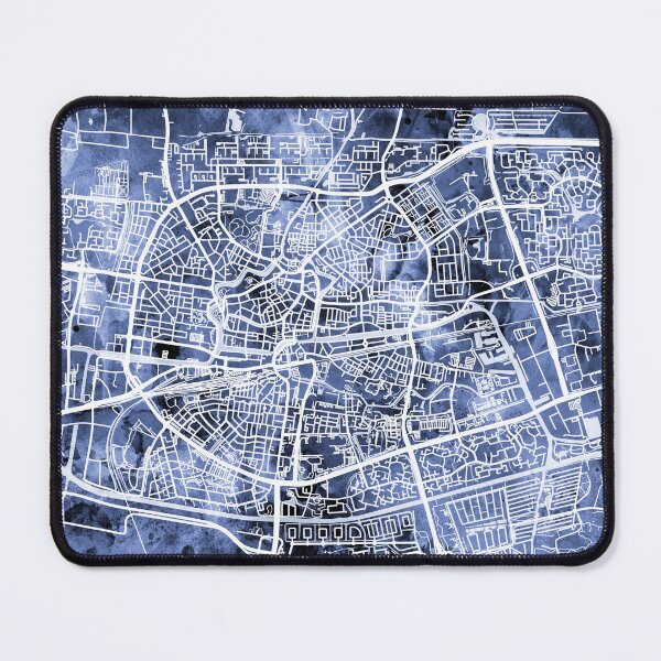 Item preview, Leeuwarden Netherlands City Map designed and sold by ArtPrints.