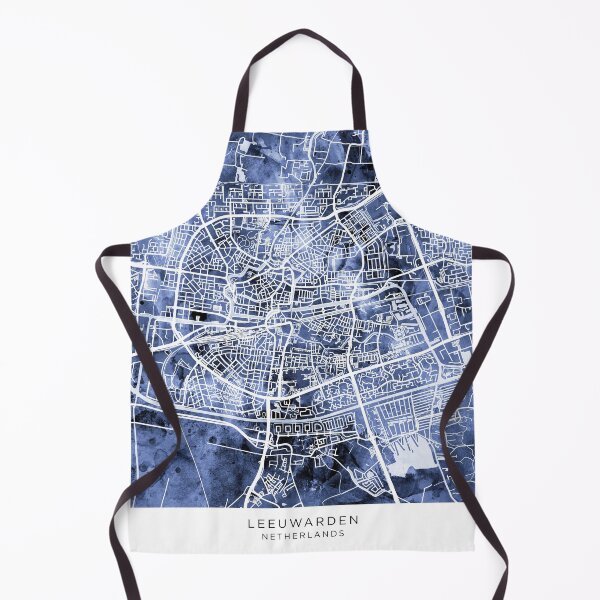 Item preview, Leeuwarden Netherlands City Map designed and sold by ArtPrints.