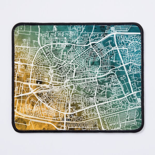 Item preview, Leeuwarden Netherlands City Map designed and sold by ArtPrints.
