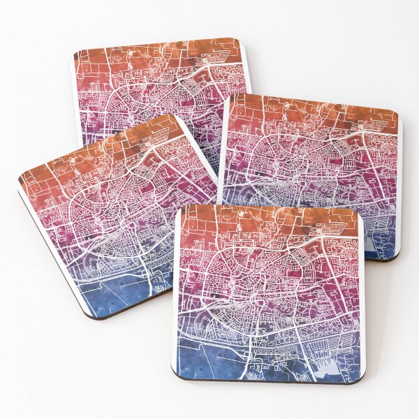 Item preview, Leeuwarden Netherlands City Map designed and sold by ArtPrints.