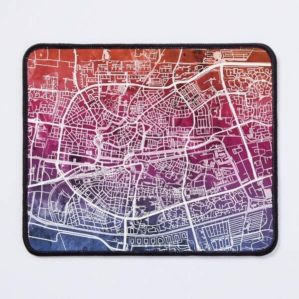 Item preview, Leeuwarden Netherlands City Map designed and sold by ArtPrints.