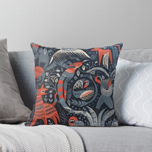 Item preview, Vibrant Abstract Art Captivating Group of Animals designed and sold by BubbleSpy.