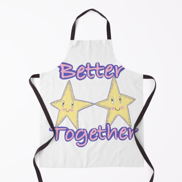 Item preview, Better Together Two Stars Holding Hands designed and sold by luvrest.