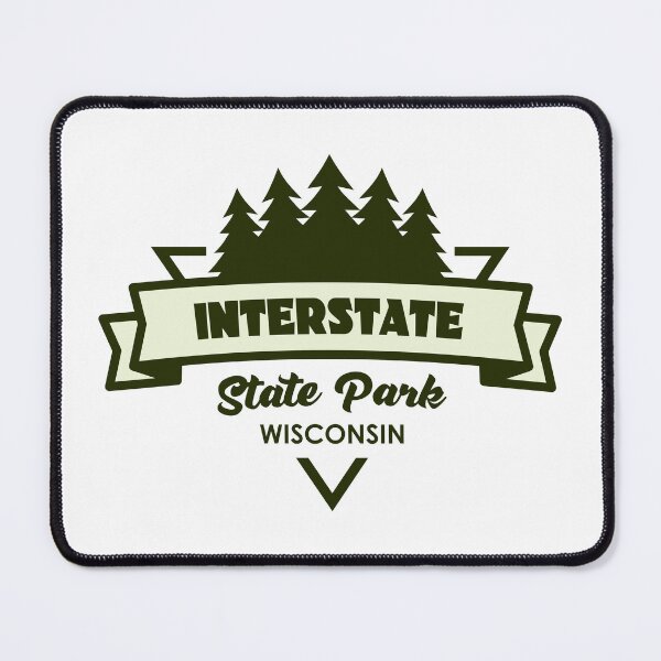 Item preview, Interstate State Park Wisconsin Trees And Ribbon designed and sold by bivenart.