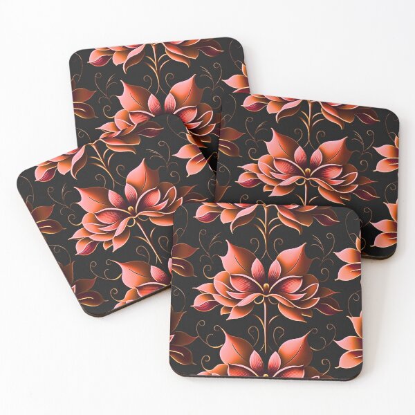 Item preview, Beautiful Salmon Flowers designed and sold by AzlanStudio.