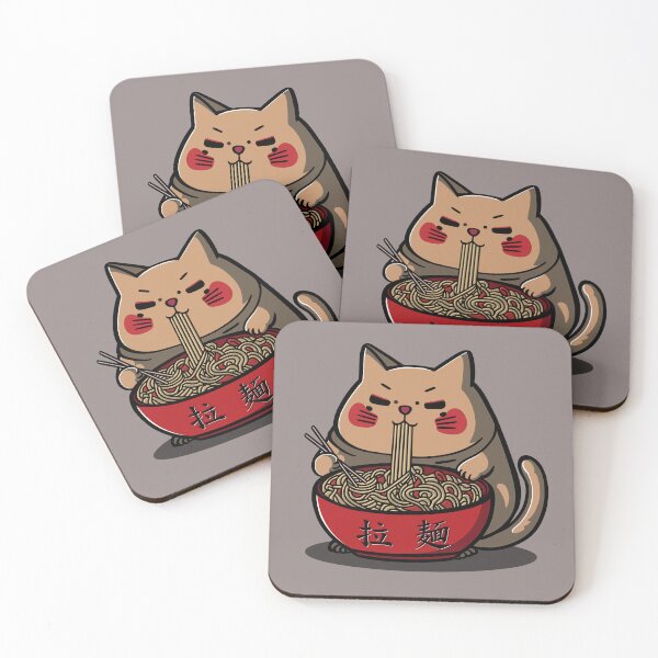 Artikelvorschau, Kawaii vintage style japenese ramen cat Kawaii Neko entworfen und verkauft von gogo-jr.
