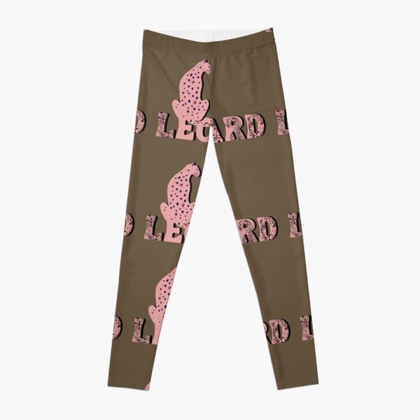 Metal Threads Glitter Kitten pink leopard velvet black vinyl leggings  ($132) ❤ liked on Polyvore f…