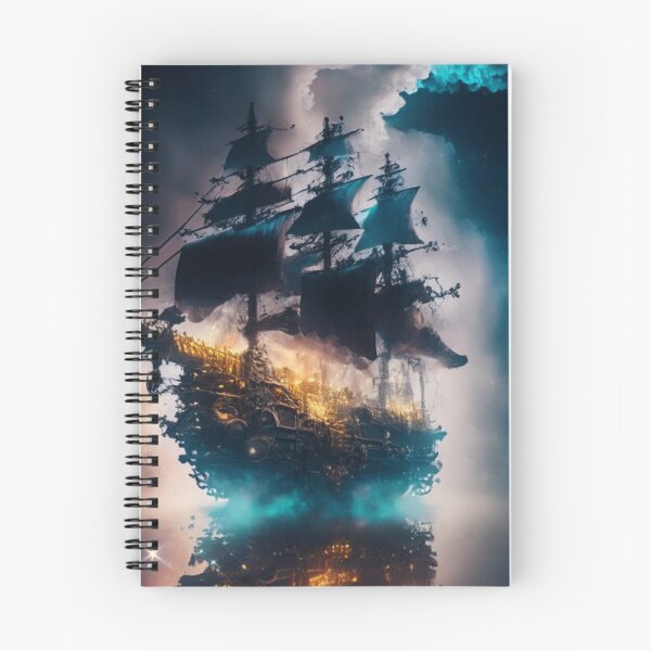 Item preview, Spooky Pirateship designed and sold by ZANGU.