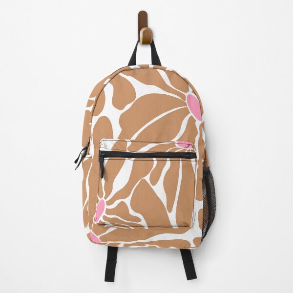 Item preview, PINK BROWN PSYCHEDELIC FLOWERS designed and sold by roofrias.